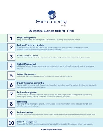 10 essential business skills for IT pros 2