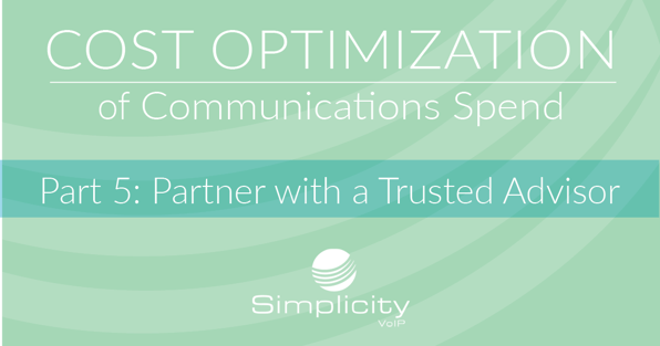 Cost Optimization Part 5 - Partner with a Trusted Advisor