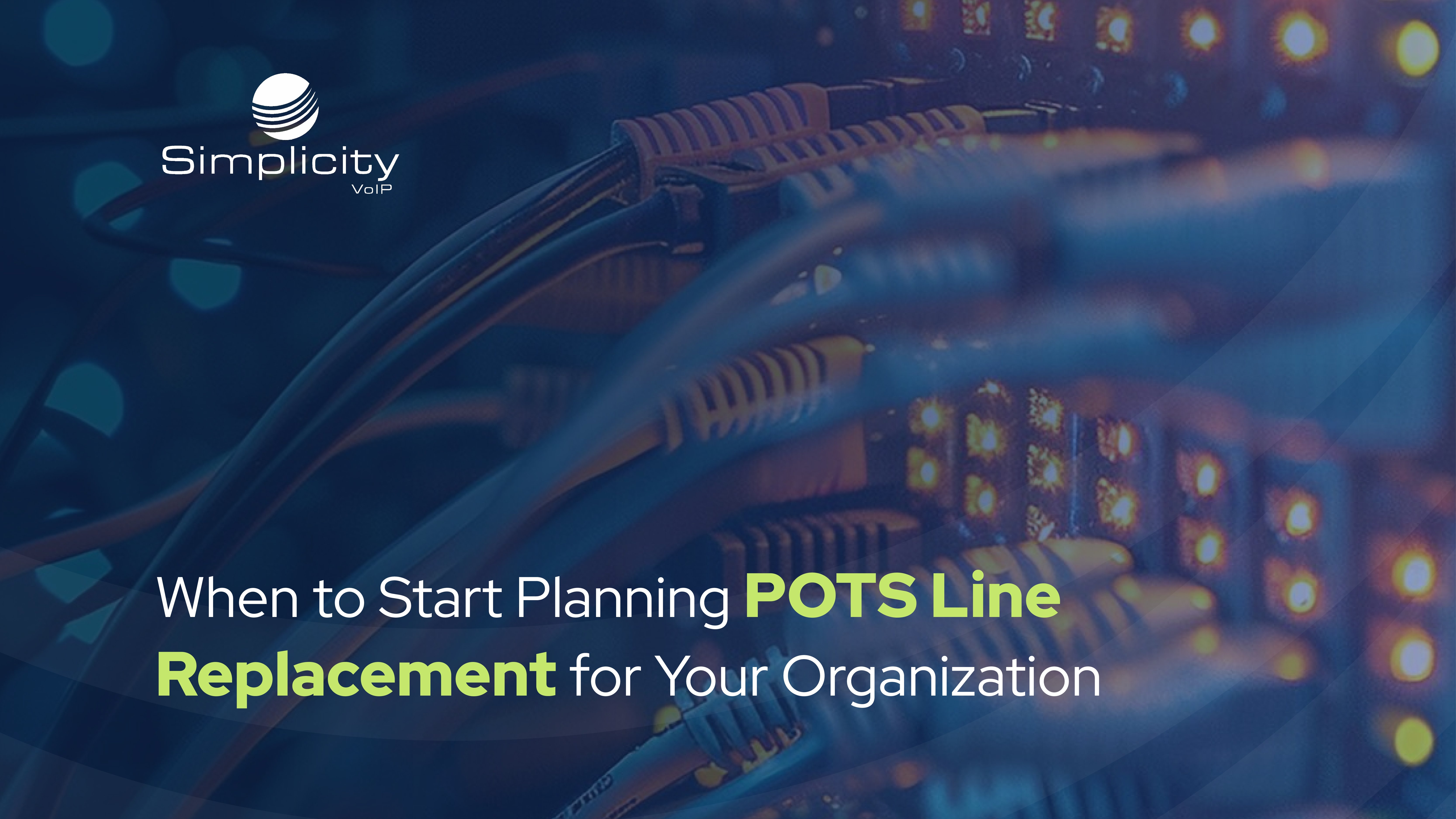 POTS line replacement
